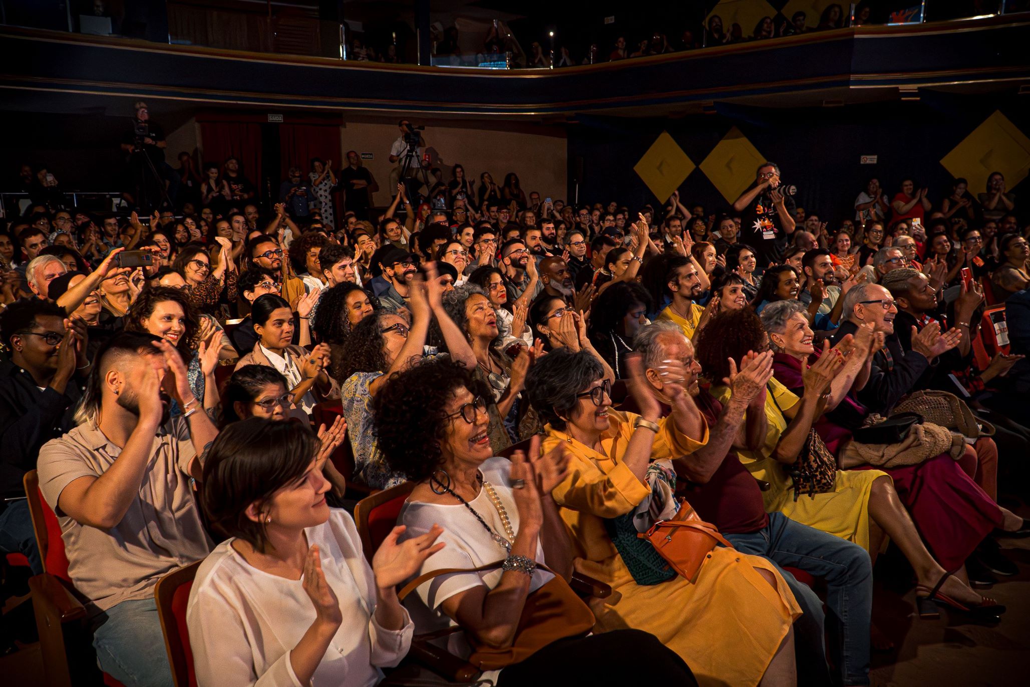Plateia do Festival de Cinema de Vitória